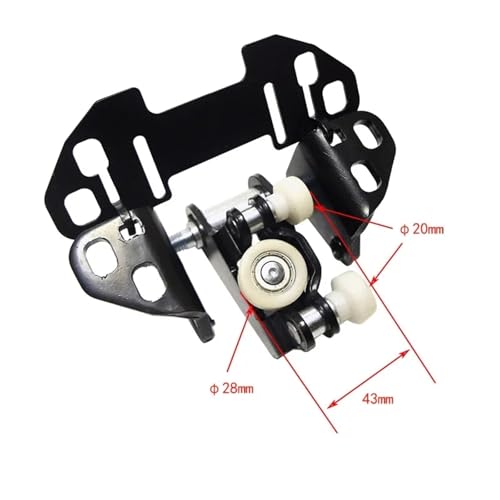 Rodillo para puerta corrediza Dodge Sprinter ideal para reparación de guía lateral de carga 3