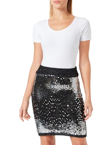 Jupe tricotée Sookie noire pour femme taille XS : vêtements en maille fine