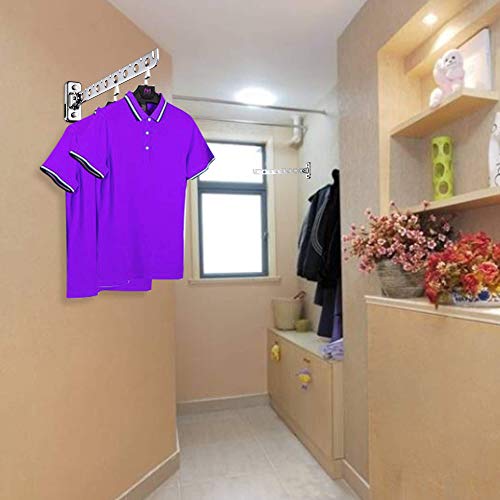 Porte-vêtements mural inox de qualité supérieure antirouille