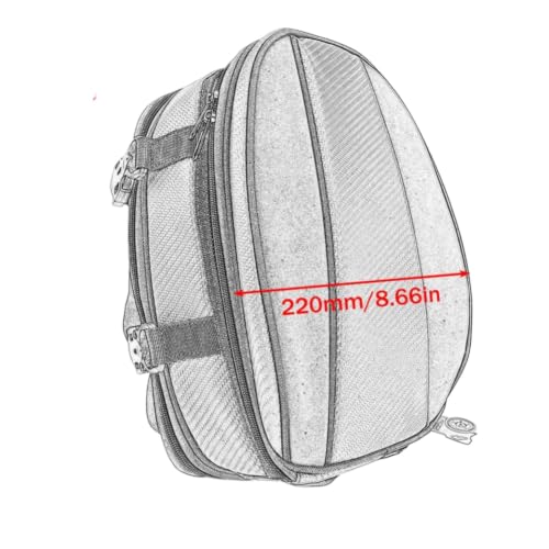 Bolsa Trasera para Motocicleta Solución de Carga BMW 6