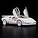 Hot Wheels RLC Exclusive 1982 Lamborghini Countach LP 500 S 1:64 Die-Cast Car with Real Riders Wheels & Opening Scissor Doors – Collector’s Holiday Edition