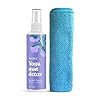 ASUTRA-Natural-Organic-Yoga-Mat-Cleaner-Peaceful-Lavender-Aroma-4-fl-oz-Safe-for-All-Mats-No-Slippery-Residue-Cleans-Restores-Refreshes-Comes-w-Microfiber-Cleaning-Towel ASUTRA Natural & Organic Yoga Mat Cleaner (Peaceful Lavender Aroma), 4 fl oz | Safe for All Mats & No Slippery Residue | Cleans, Restores, Refreshes | Comes w/ Microfiber Cleaning Towel