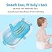 Baby Bath Support Mesh Pad Newborn Bath Tub Seat Net Non-Slip Baby Tub Mat Floating Bathtub Seat Cushion Adjustable Pillow for Bathing Cushion Pad Mat for 0-3 Years Old (No Bathtub)