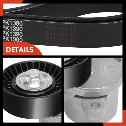 A-Premium Engine Belt Drive Kit Compatible with Ford F-150 F150 2011-2017, Mustang 2015-2017 & Lincoln Navigator 2015-2017 by A-premium - Image 7