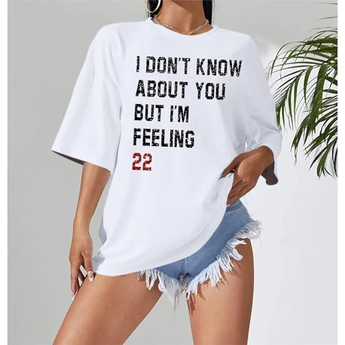 Weiyuqi I Don't Know About You But I'm Feeling 22 Shirt for Women Music Album Tshirt Singer Fan Gift Music Lovers Tees Tops4
