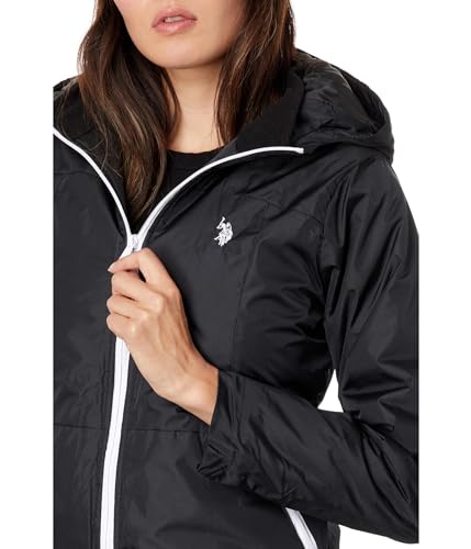 U.S. POLO ASSN. Hooded Ski Jacket with Polar Fleece Collar3