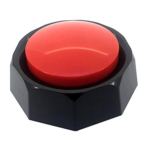 BOSKEY Recording Button Easy Button Record 30 Seconds Talking Message Funny Office Gift Battery Powered Recordable Sound Buttons