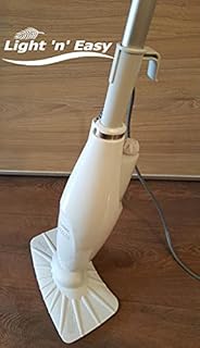 Light n Easy OP800 Optimus High Temperature Steam Mop Kills 99.9% Bacteria 1200W WHITE