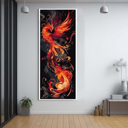 Diamond painting le phoenix pour sublimer la décoration de votre salon