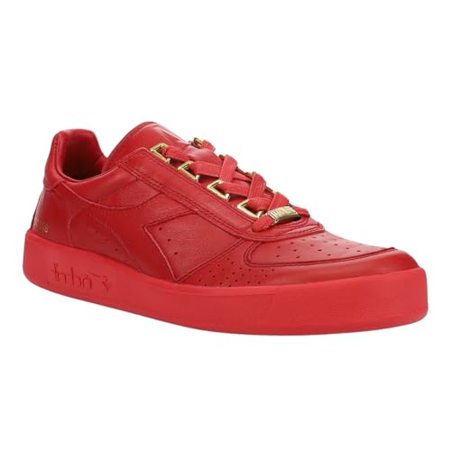 Diadora Mens B.Elite A Ma Maniére Lace Up Sneakers Shoes Casual - Red2