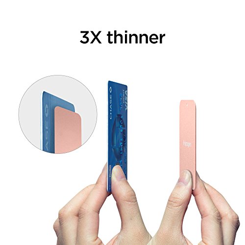 Image of Spigen Kuel MP4-P Metal Plates for Magnetic Car Mount Phone Holder QNMP Compatible [4 Pack - 2 Round, 2 Rectangle] - Rose Gold