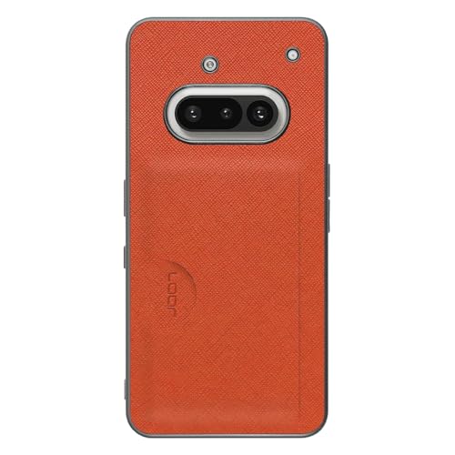 LOOF CASUAL-SLOT ���U�[ �J�[�h���[ �X�}�z�P�[�X for Nothing Phone (3a) �p �P�[�X �J�o�[ �w�� �X�g���b�v�z�[�� �J�[�h�|�P�b�g �V���v�� �ϏՌ� ���^ �y�� leather [�I�����W]