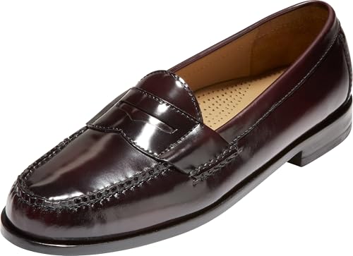 Cole Haan Men's Pinch Penny Loafer, Burgundy, 11 D US