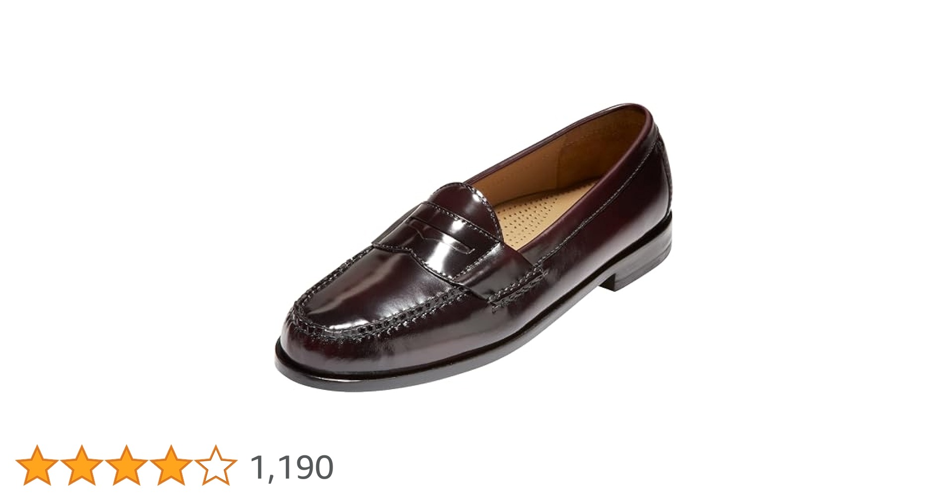 【試し履きのみ】COLE HAAN バーガンディ/ベージュ ローファー 試し履きのみ】COLE HAAN バーガンディ/ベージュ ローファー