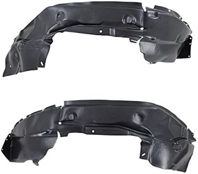 For 11-17 Compass Front Splash Shield Inner Fender Liner Panel Left & Right SET PAIR