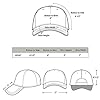 Falari Baseball Cap Adjustable Size for Running Workouts and Outdoor Activities All Seasons #5