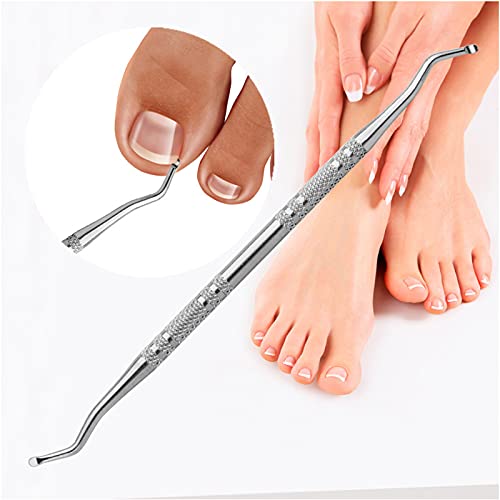 (30+2) Pack Ingrown Toenail Correction Treatment Kit, 30Pcs Ingrown Toenail Corrector Strips Brace Ingrown Toenail Pedicure Tool Toenail Correction Patch With 2Pcs Ingrown Toenail Lifter And File #TOP3