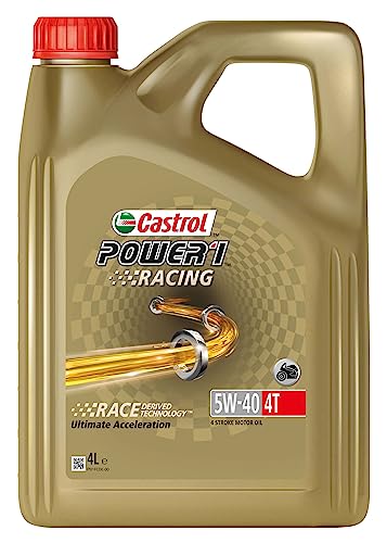 Castrol POWER1 RACING 4T 5W-40 4-Takt Motoröl, 4L