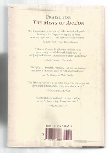 The Mists of Avalon B00021LMTU Book Cover