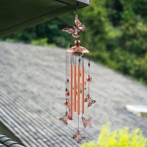 Carillons à vent faits à la main d'animaux sauvages, idée cadeau déco pour une pendaison de crémaillère - 4