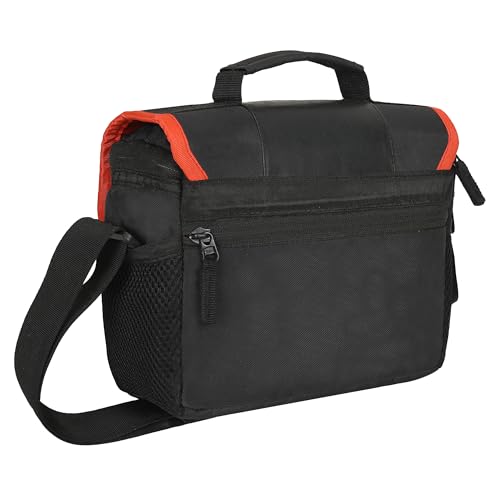 Image of Camera Bag Compact Retrospective Camera Shoulder Bag for DSLR /SLR & Mirrorless - Fits Nikon, Canon, Sony - Camera Bag for Travel - Shockproof Sling Case for Lens - Water-Resistant