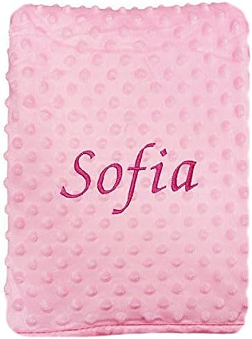 Gift Idea 7: Personalised Baby Blanket with Embroidered Name