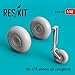 Reskit RS48-0352 - 1/48 Me-410 Wheels Set (Weighted) for Scale Model kit