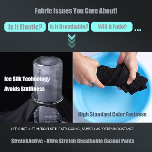 Jeeeun Comfy Pants for Women, Comfysfit Womens Quick Drying Stretch Active Breathable Casual Pants4