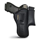 Houston Gun Holsters Full Size IWB Holster with Mag Pouch, Right Hand