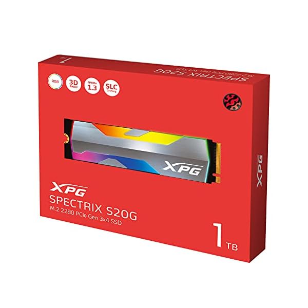 ADATA XPG SPECTRIX S20G M.2 500 GB PCI Express 3.0 - Image 5