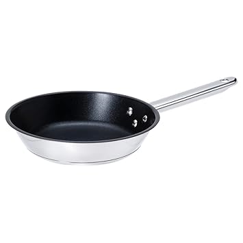 Ikea Frying Pan, Stainless Steel/Non-Stick Coating 20 cm (8 inches) - by Gallant