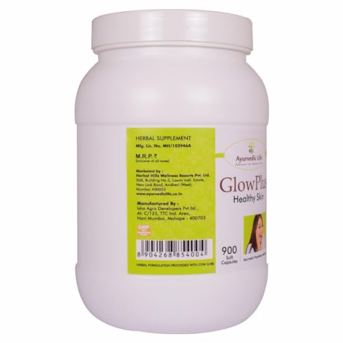 Image of Ayurvedic Life Glow Plus - 900 Capsules Pack of 5