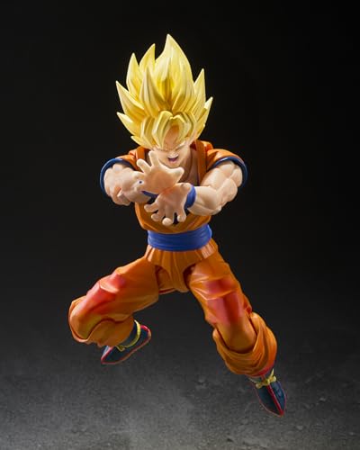 TAMASHII NATIONS – Dragon Ball Z – Super Saiyan Son Goku -The Games Begin- S.H.Figuarts Action Figure
