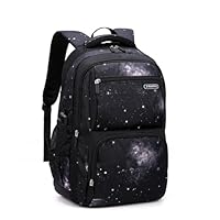 MITOWERMI Boys Backpacks for Primary Junior High School Kids Backpack Galaxy Space Elementary School Bags Bookbags for Boys Girls