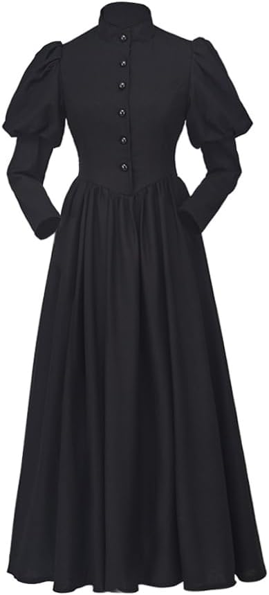 CosplayDiy Gothic Victorian Mourning Ball Gown