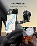 APPS2Car Car Phone Holder, Dashboard Windscreen Sturdy Suction Cup Mount, 360° Universal Holder forCompatible 4.7-6.8“ iPhone12/11/Pro, Samsung S21 and More (Suction) - Image 6