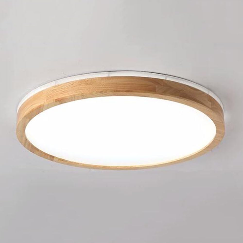 Lampada Da Soffitto Rotonda Moderna Luce Bianca Fredda 6000K - Apparecchio