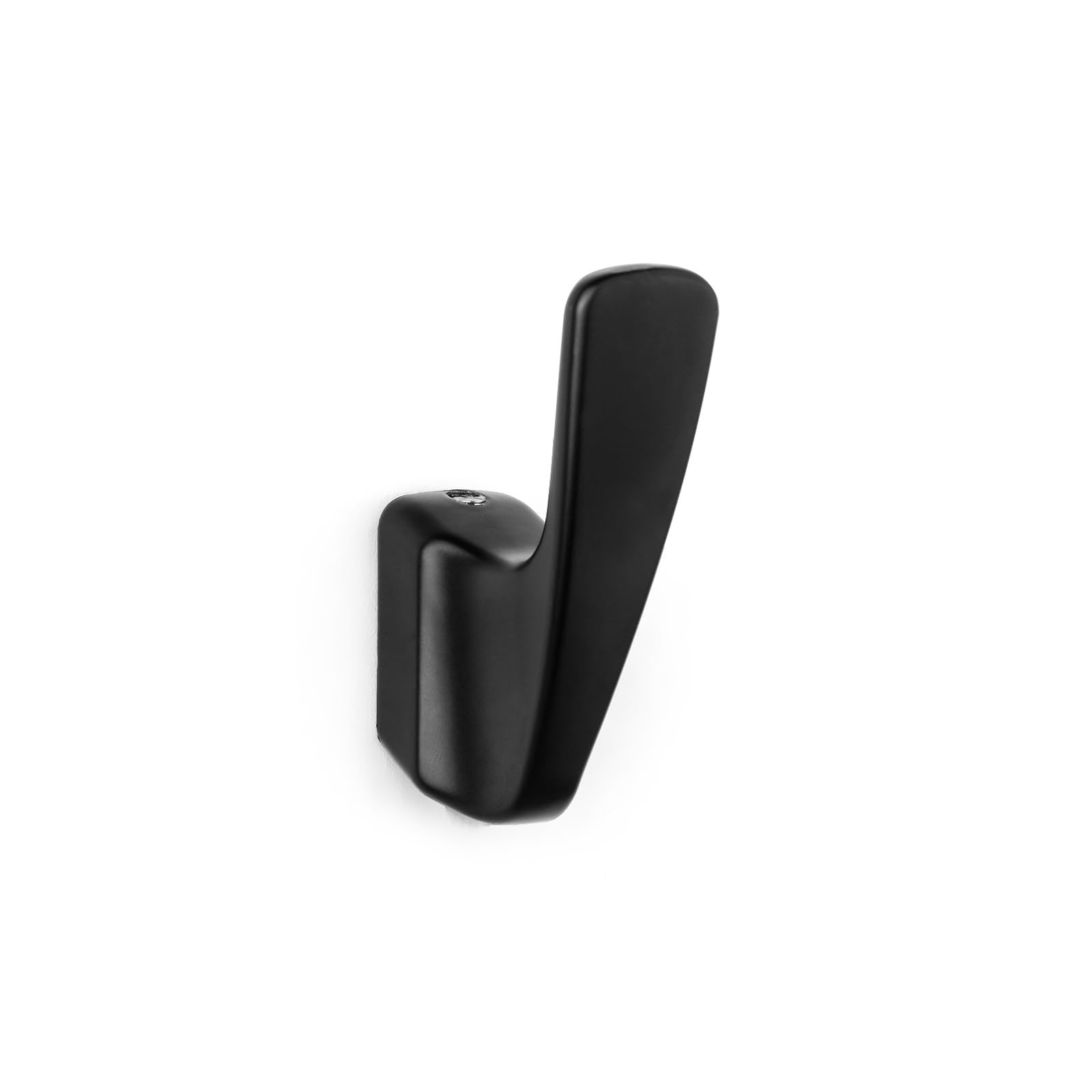 Dhetye Matte Black 1Pc Coat Rack Wall Hooks Coat Rack,Wall Hooks,Matte Gold Storage Towel Holder(Matte Black 1Pc)