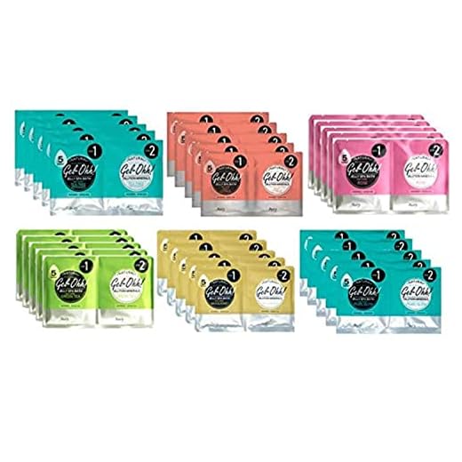 Avry Gel Ohh Spa Pedicure Footbath - Gel Oh - Combo3 - Combo Pack 5 of Each Fragrance - 30 total!!!