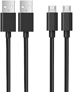 Kindle Fire Charger Cord Micro USB Replacement Extra Long Compatible for Amazon Fire Tablet HD HDX, Fire HD 7 8 10 and Kids Edition(Fire 1st-8th Generation), Kindle E-Readers,2Pack 6FT Charging Cable