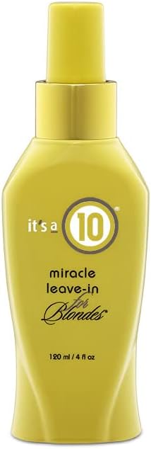 It’s a 10 Miracle Leave-In Conditioner for Blondes, 120 ml
