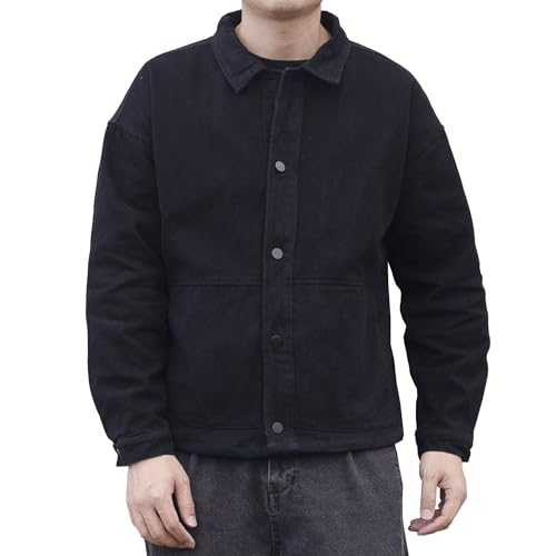 Chaqueta de mezclilla ligera para hombre ideal para el entretiempo