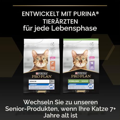PRO PLAN Cat Delicate Adult OPTIRENAL reich an Truthahn Trockenfutter Beutel 10kg – Ansicht 9