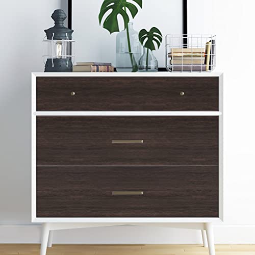 Arthome Klebefolie Rustikales Holzoptik Selbstklebende Tapete, 42cmx3m Walnuss Holz Papier, Dekoratives Vinyl für Möbel Küche Arbeitsplatte Schränke Möbel Tische Wand Vintage DIY Wandverkleidung