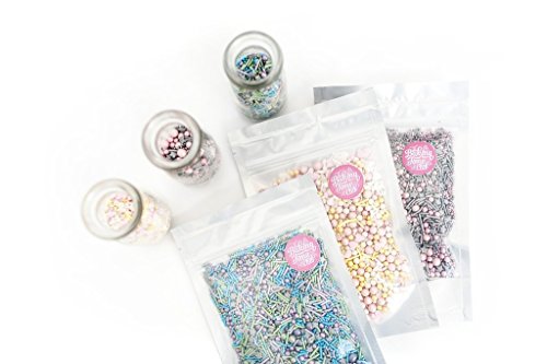 Ice Cream Fairy Sprinkles Vegan Gluten Free Cake Sprinkle Mix 60g / 2.1oz for Multi-Coloured Cupcakes Birthday Party Decorations