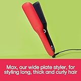 ghd Max - Limited Edition Wide Plate Hair Straightener in Radiant Red - Image 4