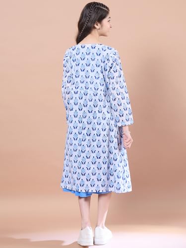Image of Pspeaches Girls Dress with Long Cape