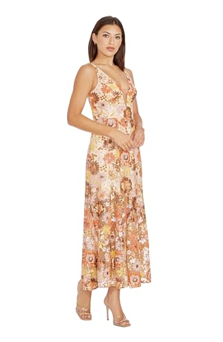 Dress the Population Women's Sierra Fit and Flare Midi Dress3