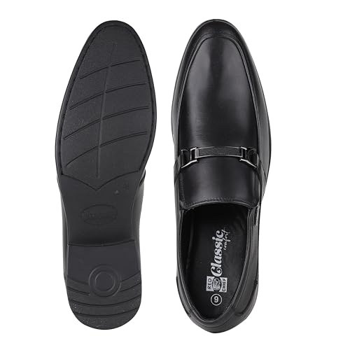 Image of Red Chief Genuine Leather Formal Slip On Shoes for Men