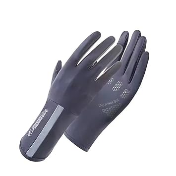 PALAY® Summer Hand Gloves for Sun Protection Gloves for Women Men UV Protection, UPF 50+ Ice Silk, Touch Screen, with Wrist Extension